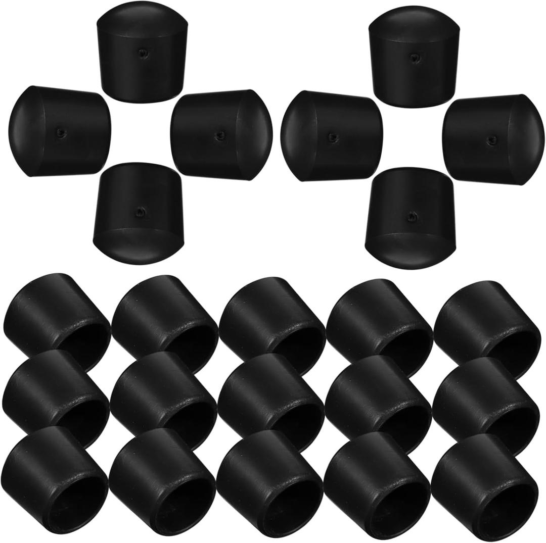 Kisangel 20pcs Universal Foosball End Caps for Table Soccer Machine Sturdy Plastic Rod Caps Sturdy Design for Standard Foosball Tables (1.60X1.60X0.80CM) Kisangel 20pcs Universal Foosball End Caps for Table Soccer Machine Sturdy Plastic Rod Caps Sturdy Design for Standard Foosball Tables (1.60X1.60X0.80CM)