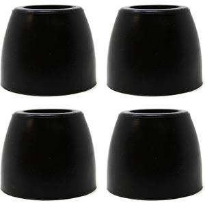 4-Pack Cargo Trailer Truck Replacement ramp Door Rubber Bumper Stop Cone 2" Tall