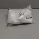 Obstal 2 Pack Table Clothes for Rectangle Tables - Water Resistant Washable Fabric Polyester Rectangle Table Cover Protector for Wedding, Banquet and Trade Shows, 8x5Ft White