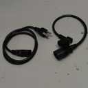 Universal Power Cord With Extra Outlet