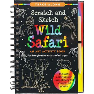 Scratch & Sketch Wild Safari (Trace Along)