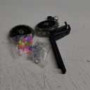 DDJKCZ Training Wheels Flash Mute Wheel Bicycle Compatible for Bikes of 12 14 16 18 20 Inch