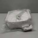 Booster Seat for Kitchen Chair, 3-in-1 Foldable Baby Booster Seat with Removable Dual Tray & 3-Point Harness, Portable Toddler Booster Chair for Dinning Table, Travel, Outdoor Camping, Gray