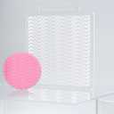 KALAIEN 3 Pack Cookie Embosser Set, Fondant Impression Mats Acrylic Embosser for Fondant Stamps, Texture Sheets for Polymer Clay, Chocolate, Cupcake Topper, Fondant Molds-Style 1