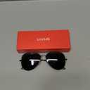 livho Sunglasses for Men Women Aviator Polarized Metal Mirror UV 400 Lens Protection