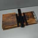 JayRex Countertop Organizer Organization, 3 Tier Moveable Corner Shelf Organizer for Kitchen, Bathroom, Spice Rack, Coffee Area, Over Sink, Dresser Table (Rustic Brown)