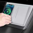 Model 3 Centre Control Wireless Charging MatCenter Console Wireless Charger Pad Compatible with Tesla Highland Model 3 2024 2025 2026