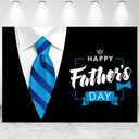 10x8ft Happy Father's Day Backdrop Black Father's Day Party Photography Background Best Dad Happy Dads Day Family Events Party Banner Decorations Photo Studio Props