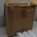 18 Pcs Clear Foldable Umbrellas Bulk Transparent Travel Umbrella Clear Umbrella Manual Open and Close Compact Folding Umbrella for Wedding Anniversary Christmas Party Favors (White Trim)