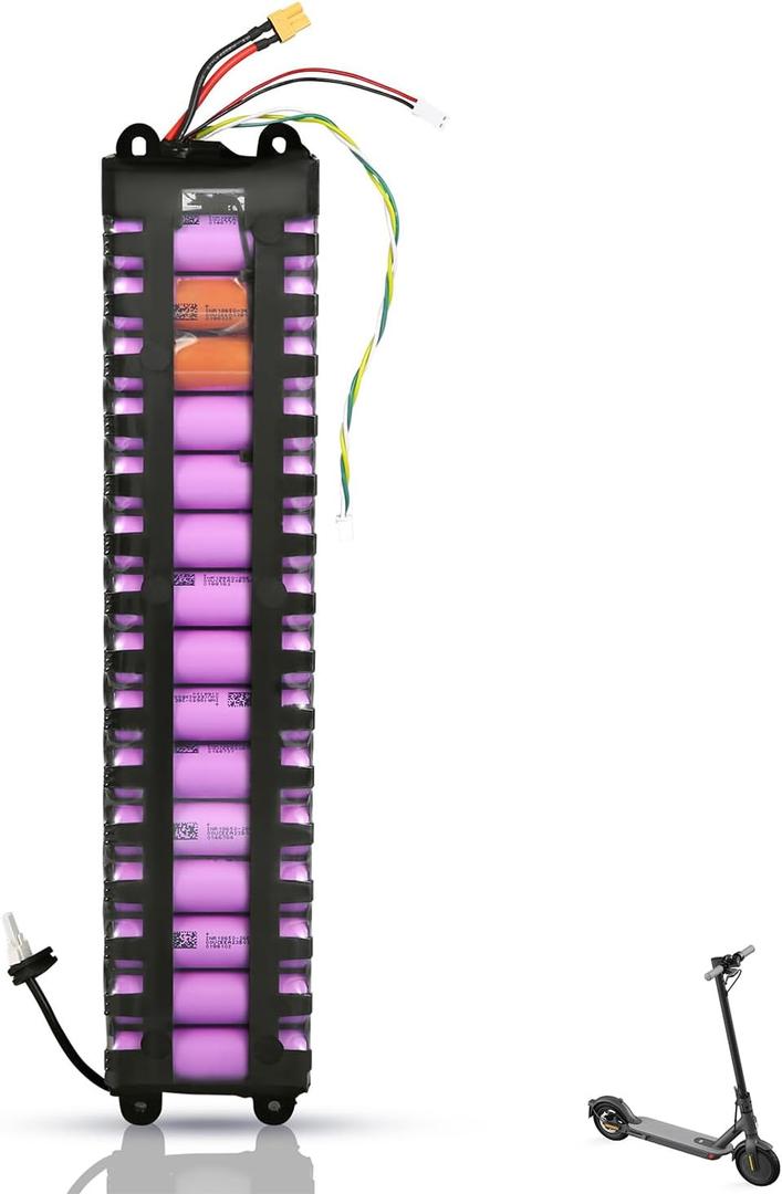 M365 Scooter Battery,36v 7800mAH Rechargeable Electric Scooter Battery Replacement Pack with/Without Communication Interface for Xiaomi 8.5" M365 Scooter Original or Imitation, Extra Adapters