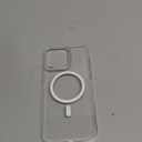 TORRAS Magnetic Slim-Fit for iPhone 15 Pro Max Case Clear 6.7", [True Never Yellow]Ultra-Thin 15 ProMax Phone Case Compatible with MagSafe, Light Anti-Scratch Matte Hard Cover OriginFit, Diamond Clear