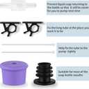 GAGALIFE Sink Soap Dispenser Extension Tube Kit, 47" Food-Grade Silicon Tube with Upgraded Check Value for Under Sink Soap Dispenser, No More Top Refill