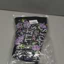 Women Vintage Boho Floral Wildflowers Tshirts Girls Graphic Tees Short Sleeve Tops(M,Black)