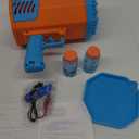 Doohickey Bubble Blaster Kid Toy, Rechargable Bubble Making Gun, 1000 Bubbles per Minute, 2 Bubble Solution, Perfect for Birthday Parties, Pools, Photos, and Videos