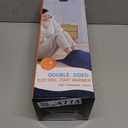 Electric Heated Foot Warmer for Feet, Double Sided Feet Warmer Foot Heating Pad with 9 Levels Temp and 3 Timers, Foot Warmers for Bed, Under Desk, Office, Birthday Christmas Gifts for Women Men(Navy)