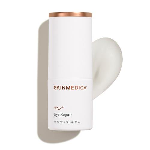 SkinMedica TNS Eye Repair Cream - Helps reduce the appearance of fine lines, wrinkles, and dark circles with a powerful blend of peptides, vitamins, and antioxidants, NEW PACKAGING, 0.5 Oz