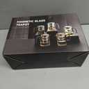 Enchanti Tea Pot, Magnetic Glass Teapot with Removable Infuser, with Strainer and Handle for Home, Gifting, Outdoor and Office (no cup,600ml)