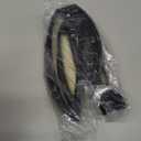 Car Steering Wheel Cover, Anti-Slip, Safety, Soft, Breathable, Heavy Duty, Thick, Full Surround, Sports Style (Black)