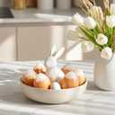 Conelist 12 Pcs Easter Eggs Candles 1.9'' x 2.3'' Colored Egg Shaped Votive Candle Smokeless Tealights for Easter Party Decorations Table Home Gift Supplies (Classic,Brown)