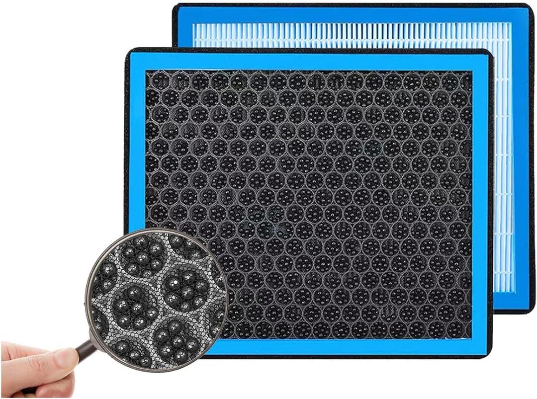 Cabin Air Filter, CF10285 Activated Carbon Air Filter for Toyota 4Runner Highlander RAV4 Camry Corolla Sequoia Sienna Avalon, HEPA Air Conditioner Cabin Filter to Adsorb PM2.5, Fresh Air
