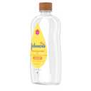 Johnson's Baby Oil, Mineral Oil Enriched with Shea & Cocoa Butter to Prevent Moisture Loss, Hypoallergenic, 20 fl. oz