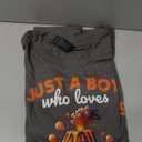 Kids Just A Boy Who Loves Volanoes Volcano Eruption T-Shirt, Medium