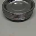 24 Pcs Stainless Steel Cat Bowls, Shallow Cat Dishes for Food and Water Whisker Fatigue Relief Heavy Duty Pet Dish Food Replacement for Small Cats and Dogs(6.4 inches)