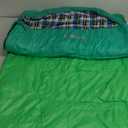 Camping Sleeping Bag, 32 Sleeping Bags for Adults Kids Teens Cold Weather Warm Sleeping Bag Winter for 3-4 Season Camping, Camping Gear Equipment, Traveling, and Outdoors (Dark Green & Emerald Green)