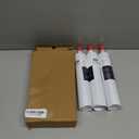 GLACIER FRESH Replacement for RPWFE, RPWF (Built-in CHIP) Refrigerator Water Filter, Compatible with GFE28GYNFS, GFE28GELDS, PFE28KELDS, PFE28KYNFS, GFD28GELDS, PWE23KELDS, PWE23KMKES, 3 Pack