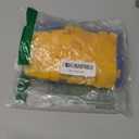 Zubebe 3 Pcs Duster Refill Reusable Fleece Duster Refills Feather Flat Dusters Multi Surface Washable Cleaning Pads Tools for Home, Blinds, Car, Pet, Furniture, Fans (Yellow,Blue,Purple)