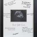 Sonogram Signature Frame Guest Book, Ultrasound Picture Keepsake Frame, Baby Shower Guest Book Alternatives, Gender Neutral Baby Shower Party Decor, Gift for Expecting Moms, Black