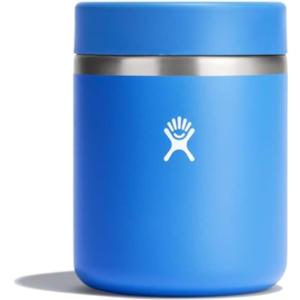 Hydro Flask Food Jar  Insulated Stainless Steel, Snack Travel Container for Hot Food & Soup 28 Oz Cascade Blue