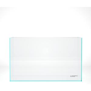 LANDEN 60P 16 Gallon Rimless Low Iron Aquarium Tank, 23.6" W 11.8" D 14.2" H (60cm x 30cm x 36cm) 6mm Thickness with Nano Foam Leveling Mat