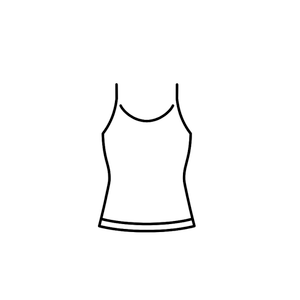 Women's V Neck Cami Crop Tops Sleeveless Racerback Slim Fit Tank Top M