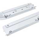 Whirlpool W11197396 Genuine OEM Refrigerator Drawer Support Rails Replacement Part - Replaces W10166677, W10165883, WPW10166677, and more