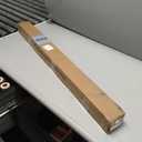 Double Curtain Rods 36-72 Inches for Windows, 1 Inch Diameter Adjustable Heavy Duty Drapery Rod with Aluminum Alloy Brackets and Finials, Modern Stylish Dual Curtains Rod, Brushed Gold