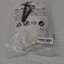 karlery Judge Colonial Wig Man Long Wave White Wig for Halloween Costume Cosplay Party