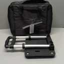 Rolling Laptop Bag 15.6 Inch Water Resistant Rolling Laptop Briefcase on Wheels Computer Bag Laptop Case for Work Travel Business Men Women, Black,New