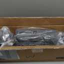 HOMIDEC Clothes Drying Rack, Oversized 4-Tier(67.7" High) Foldable Stainless Steel Drying Rack Clothing, Movable Drying Rack with 4 castors, 24 Drying Poles and 14 Hooks for Bed Linen, Clothing, Grey 