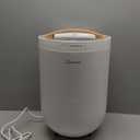 Towel Warmer Luxury Heated Bucket  Bluetooth Speaker, Ambient Light & Auto Shut Off  Fits Two 40"x70" Towels, Bathrobes, Blankets  Great Gift Idea