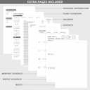 3 x 2026 Planner, Weekly  Monthly Planner 2026, Jan 2026  Dec 2026, 6.2" x 8.42", Flexible Cover, 12 Monthly Tabs, Thick Paper, Spiral Wirebound, Inner Pocket, Watercolor Flowers