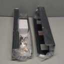 Under Desk Cable Management Tray no Drill  Wire Management - Cord Organizer  Huge Load Capacity  Under Desk Cable Tray no Drill (Black, 2 Pieces Set)