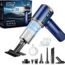 Car Handheld Vacuum Cordless: Car Vacuum Cleaner with 16000Pa Ultra-Strong Suction, Brushless Motor & HEPA Filter - Lightweight Design for Drivers and Office Workers - Blue