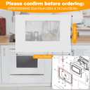 WPW10409945 Outer Oven Door Glass Compatible with Whirlpool Range Oven Outer Door Glass 29.4" x 20" Stove Door Panel Replacement W10409945 2210187 AP6021059 PS11754379 EAP11754379 PD00007553