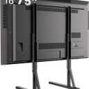 Universal TV Stand Legs for 35-75 Inch LCD/LED/OLED TVs, Tabletop TV Mount Base with 7 Height Levels, Heavy Duty Steel Frame TV Feet Holds up to 120lbs, Max VESA 800x400mm