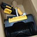 Cordless Snow Shovel Compatible with DeWalt 20V MAX Battery (Tool Only), 11" Lightweight Electric Snow Blower with 20FT Max Throw & Adjustable Handle, Snow Thrower for Driveway, Deck, Patio & Steps (Black+Yellow)