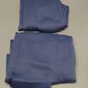 MIULEE Stone Blue Blackout Curtains for Bedroom Living Room 63 Inches Long 2 Panels, Thermal Insulated Room Darkening Drapes Solid Grommet Top Noise Reducing Light Blue Window Treatments 40x63 Inch