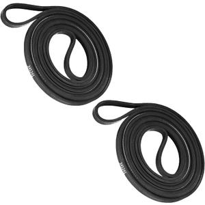 341241 Dryer Drum Belt - Replacement for Whirlpool Kenmore Dryer Part AP2946843, FSP341241, W10127457, 3394651, 8066065, PS346995, 14210003, 31001026, 31531589, 529597 2PACK