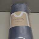 Mellowdy Extra Thick Hearty Plush Flannel Blanket (Dark Grey, 60x80) - 500GSM Twin Size Warm Blanket for Winter, Fall | Soft, Fluffy, Cuddly, Perfect for Bed, Oversized Throw for Couch, Sofa