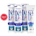 Sensodyne Clinical White Toothpaste Clinically Proven Whitening for Sensitive Teeth, Intensive Clean, 3.4 oz (3 Pack)